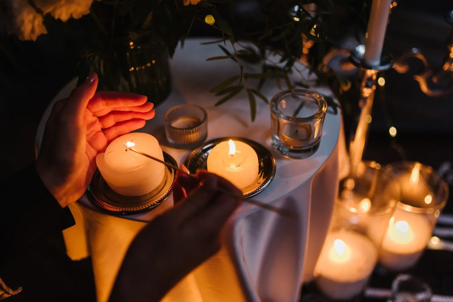 Cena romántica en Rooftop